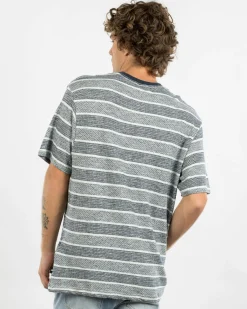 Tops & T-Shirts*Quiksilver Grange T-Shirt Grange Ss Ice Flow