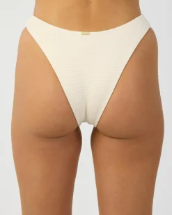 Bikinis*Topanga Greta High Cut Bikini Bottom Seashell