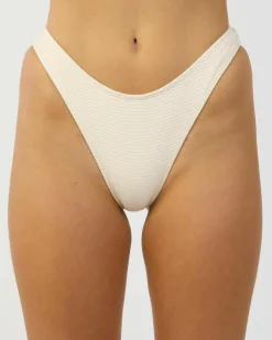 Bikinis*Topanga Greta High Cut Bikini Bottom Seashell
