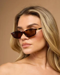 Sunglasses*Indie Eyewear Greta Sunglasses Tort/brown