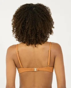 Bikinis*Topanga Greta Underwire Bikini Top Toffee