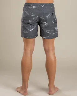 Hot Surge Elastic Waist Board Shorts Board Shorts|Shorts & Bottoms