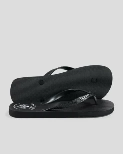 Flip Flops & Sandals*Salty Life Grim Thongs Black/white