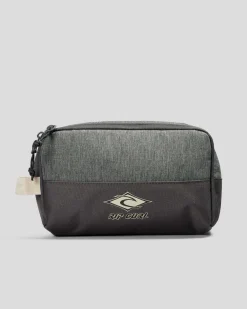 Travel Accessories*Rip Curl Groom Toiletry Classic Surf Toiletry Bag Grey Marle