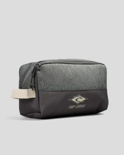 Travel Accessories*Rip Curl Groom Toiletry Classic Surf Toiletry Bag Grey Marle