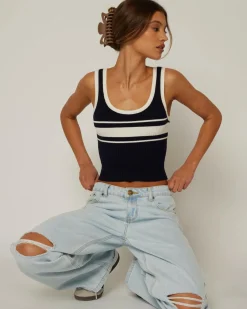 Best Hailee Knit Tank Top Women Tops