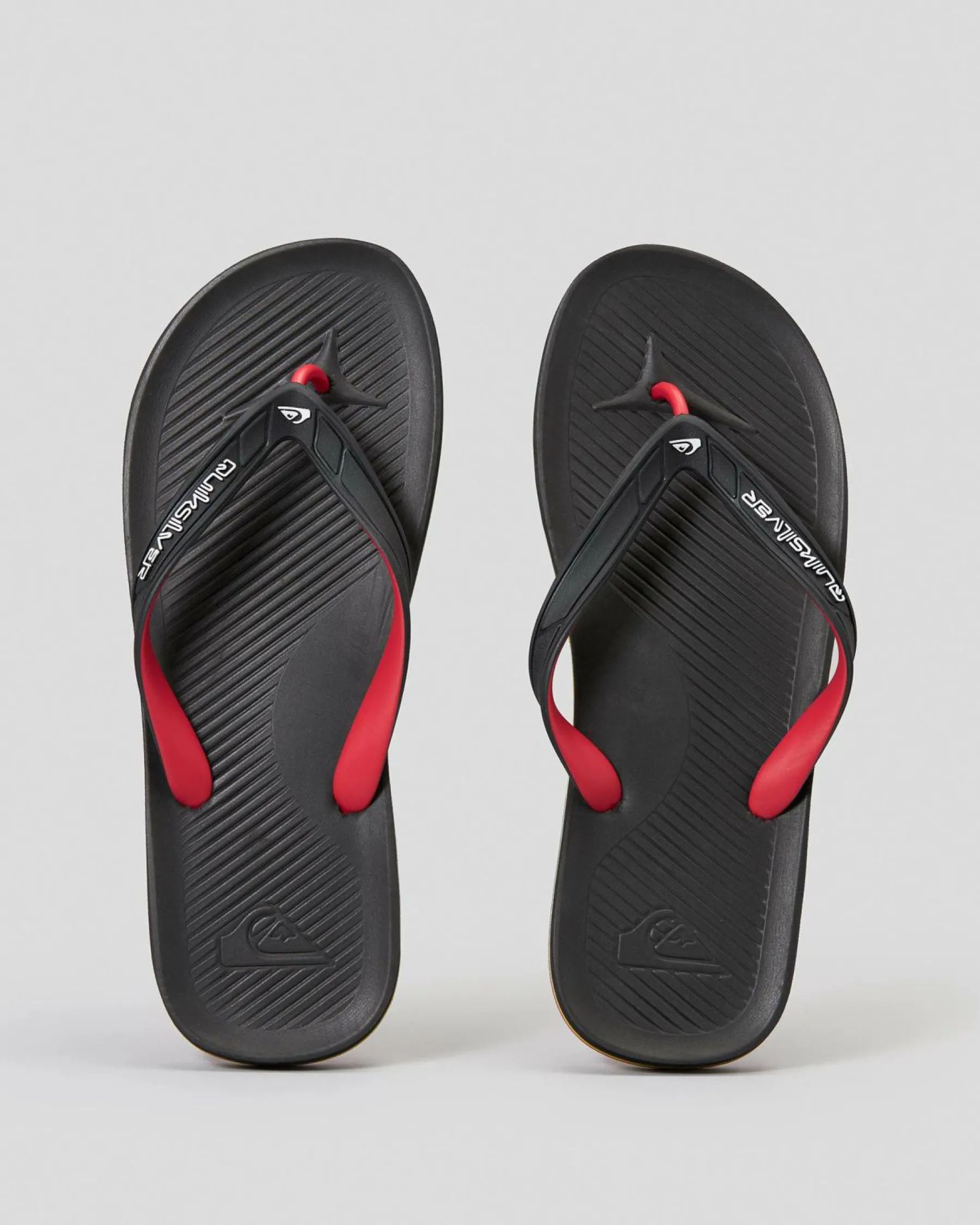 Flip Flops & Sandals*Quiksilver Haleiwa Thongs Black 3