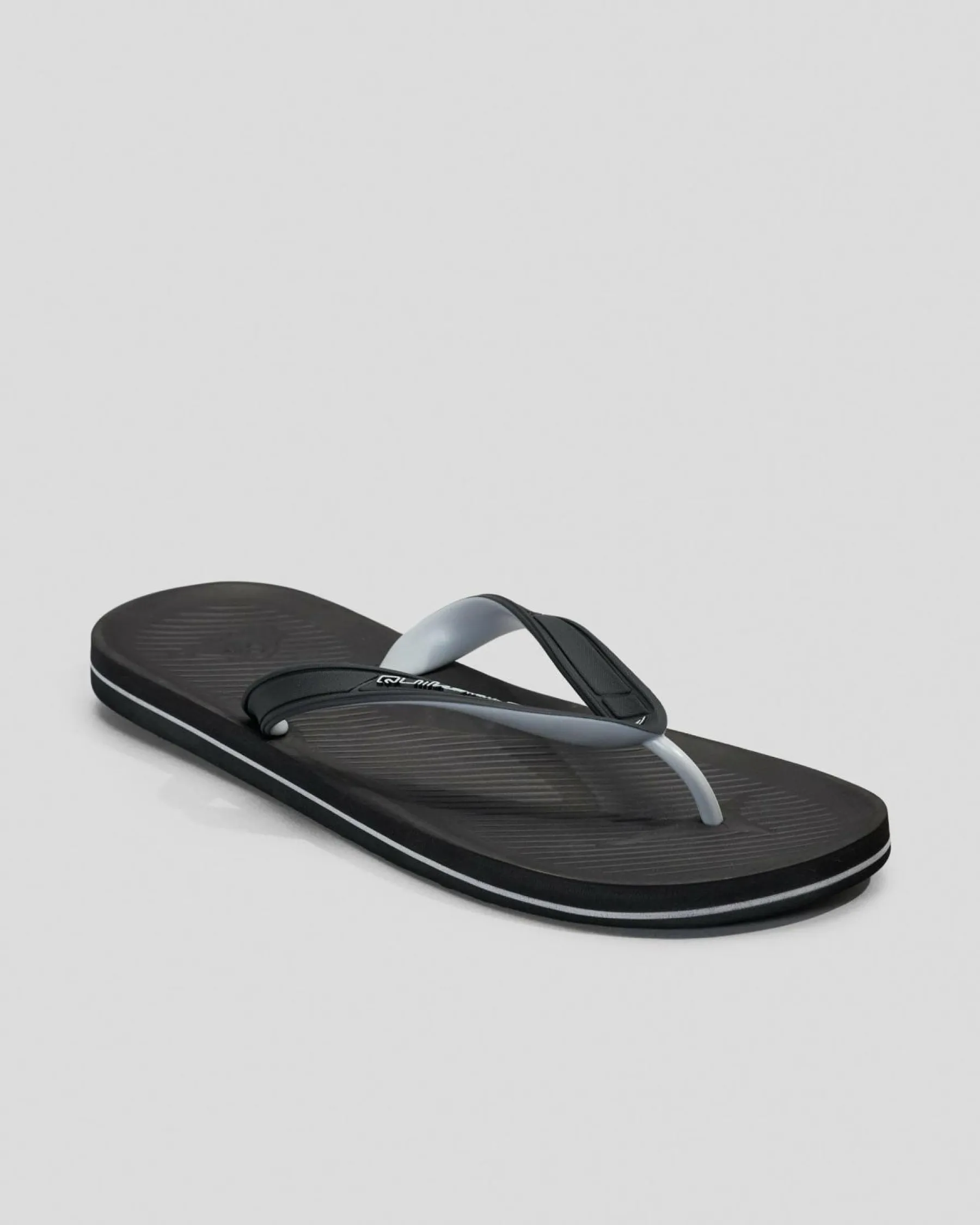 Flip Flops & Sandals*Quiksilver Haleiwa Thongs Black 1