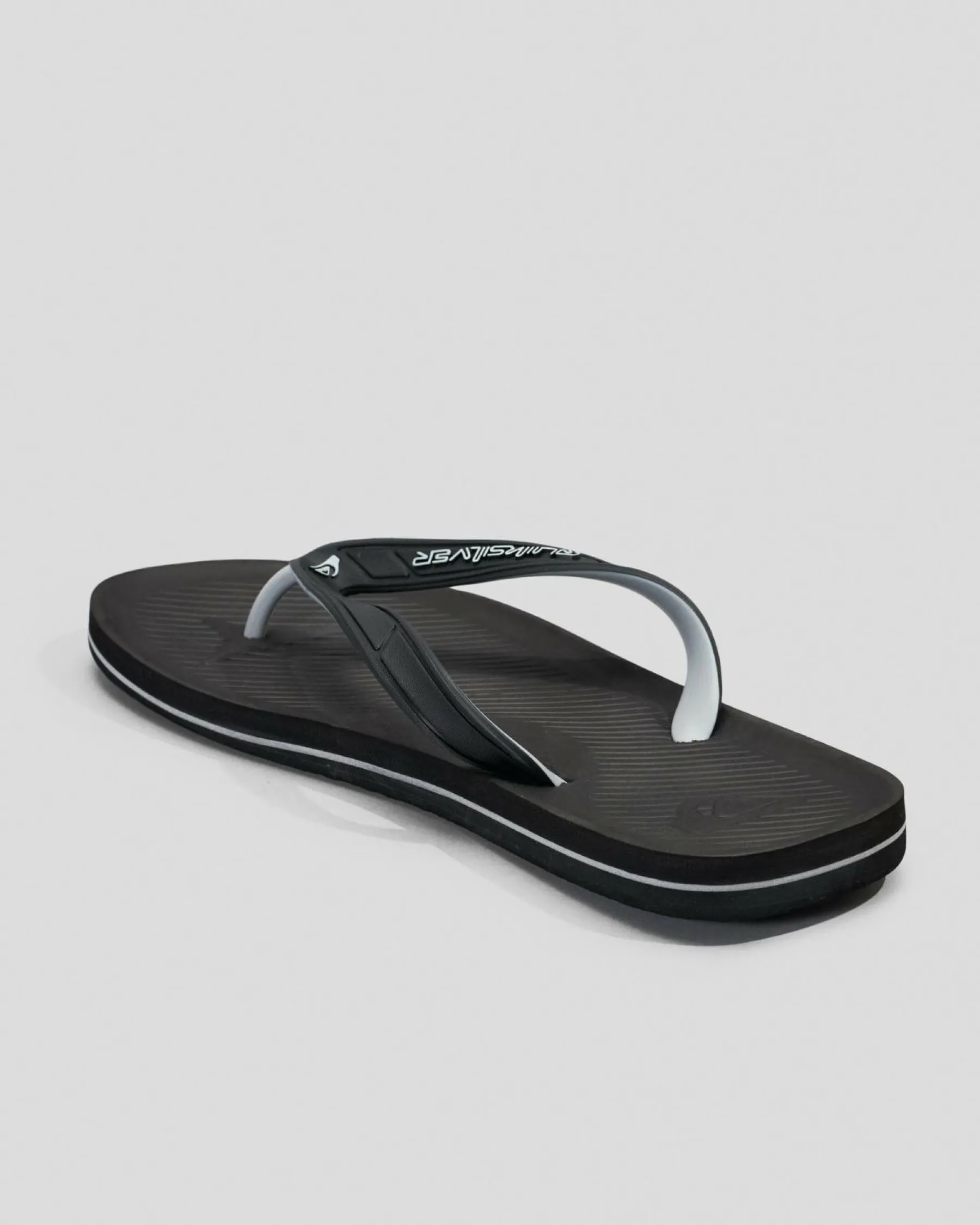Flip Flops & Sandals*Quiksilver Haleiwa Thongs Black 1