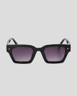 Sunglasses*Indie Eyewear Halle Sunglasses Black/smoke