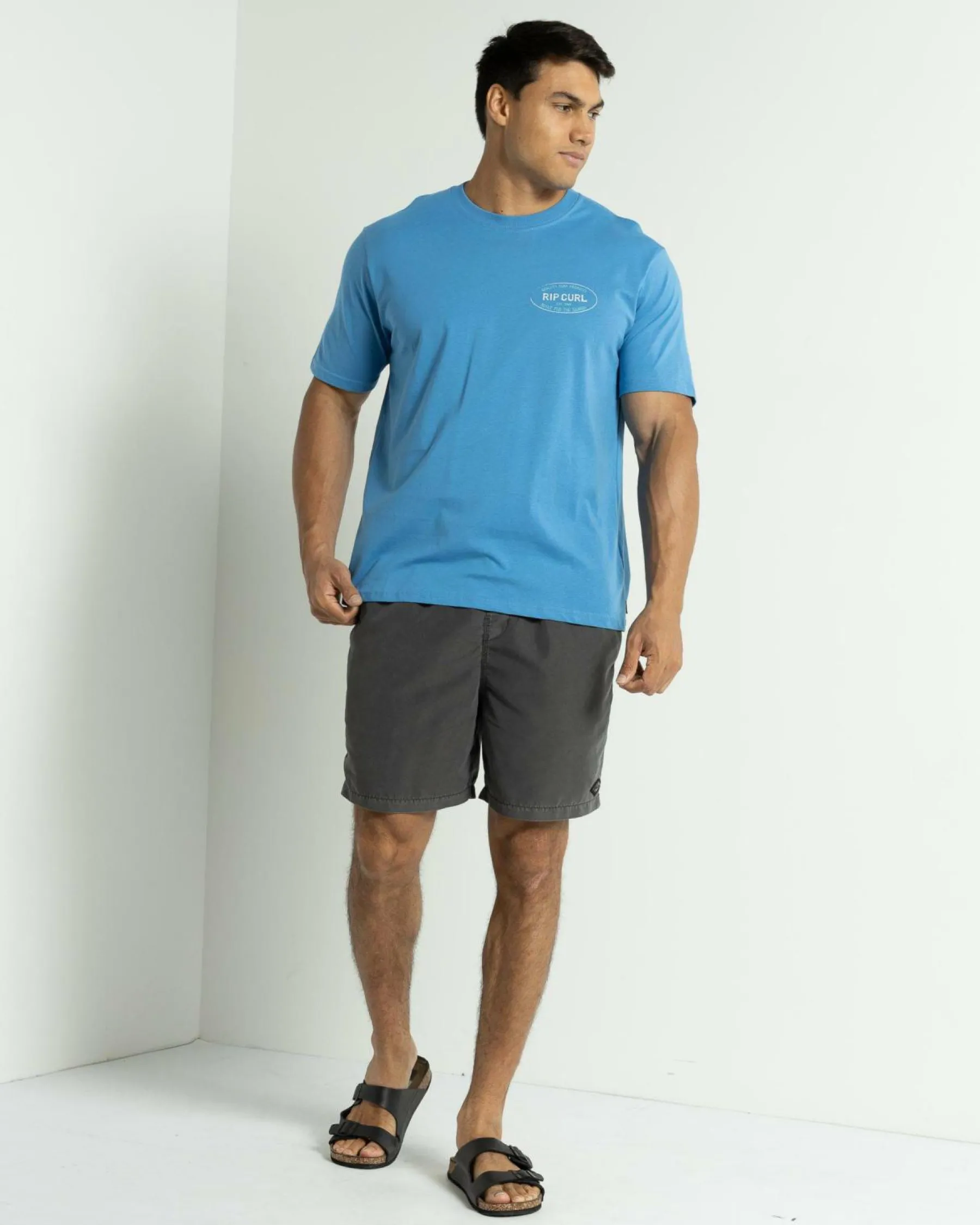 Tops & T-Shirts*Rip Curl Hallmark T-Shirt Cobalt