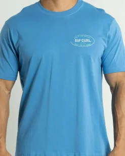 Tops & T-Shirts*Rip Curl Hallmark T-Shirt Cobalt