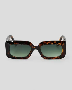 Sunglasses*Indie Eyewear Hamilton Sunglasses Tort/gd Olive