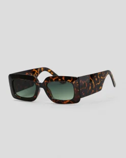 Sunglasses*Indie Eyewear Hamilton Sunglasses Tort/gd Olive