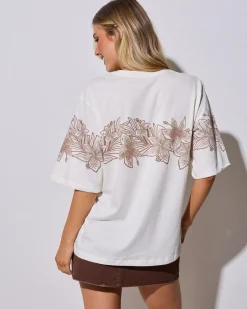 Discount Hangloose Placed T-Shirt Women Tops