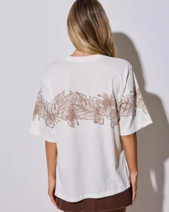 Discount Hangloose Placed T-Shirt Women Tops
