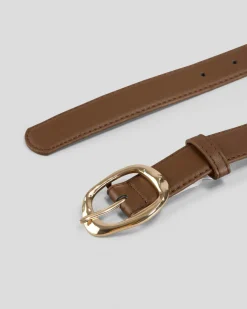 Belts*Ava And Ever Hanna Belt Chocolate