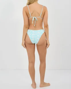 Bikinis*Billabong Happy Dance Cheeky Bikini Bottom Sea Spray