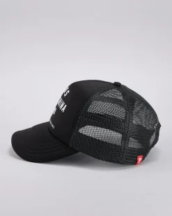 Headwear*Deus Ex Machina Harajuku Address Trucker Cap Black