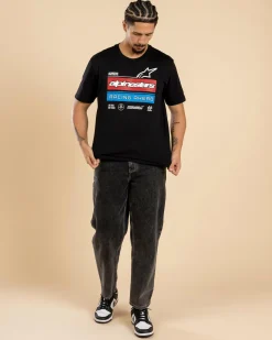 Tops & T-Shirts*Alpinestars Harken SS CSF T-Shirt Black