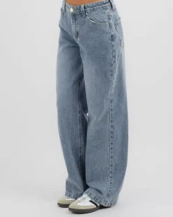 Harlem Mid Rise Jeans Women Denim|Bottoms