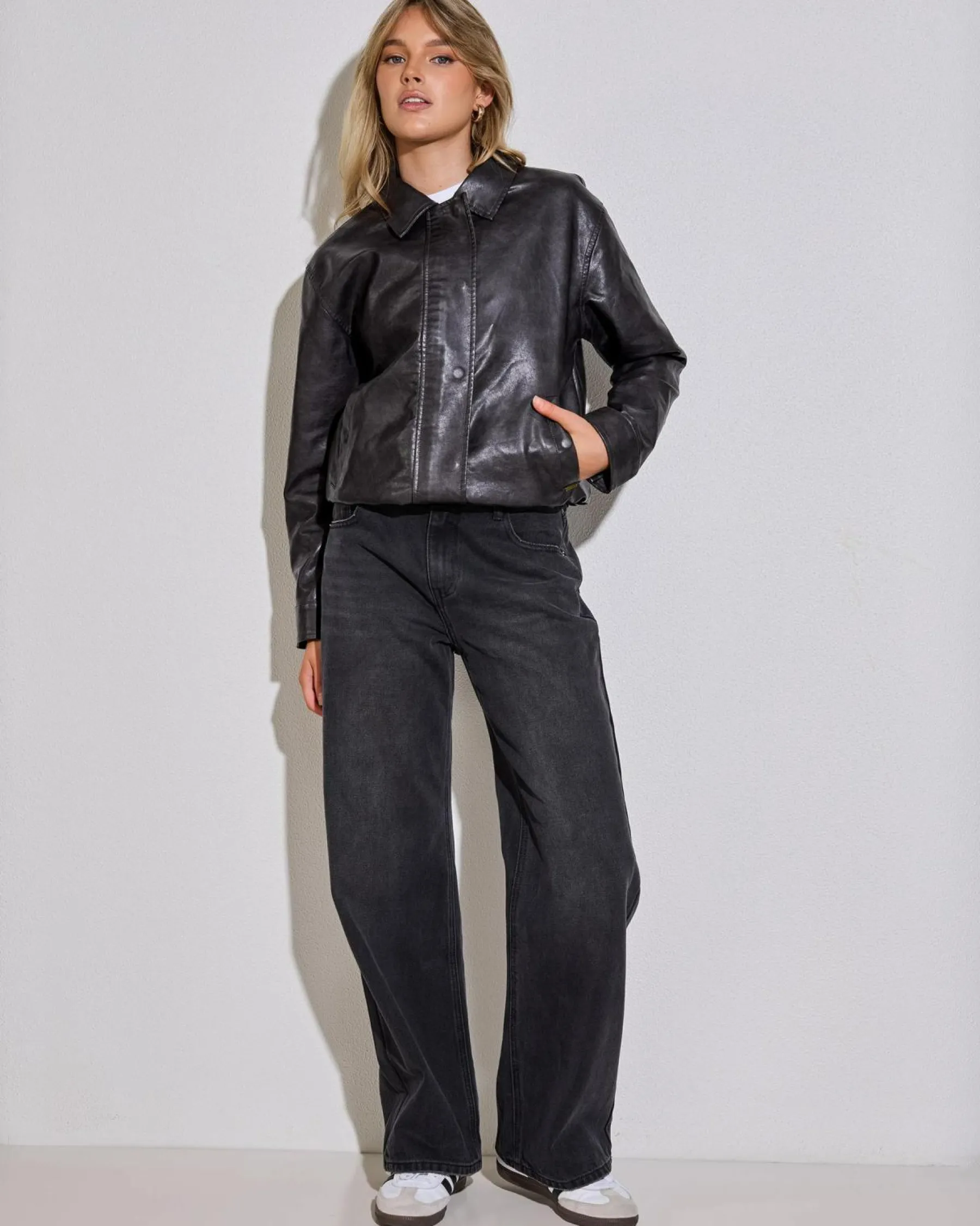 Best Harley Faux Leather Jacket Women Jackets & Coats
