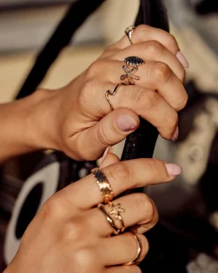 Jewelry*Karyn In LA Harley Ring Pack Gold