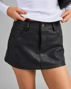 Bottoms*Ava and Ever Harley Skort Black