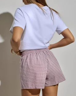 Bottoms*Ava And Ever Harry Shorts Pink