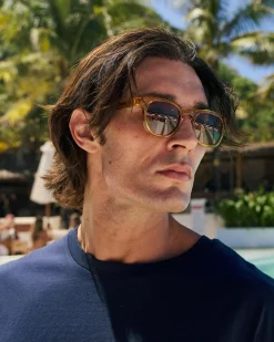 Sunglasses*Carve Havana Polarised Sunglasses Clear Honey