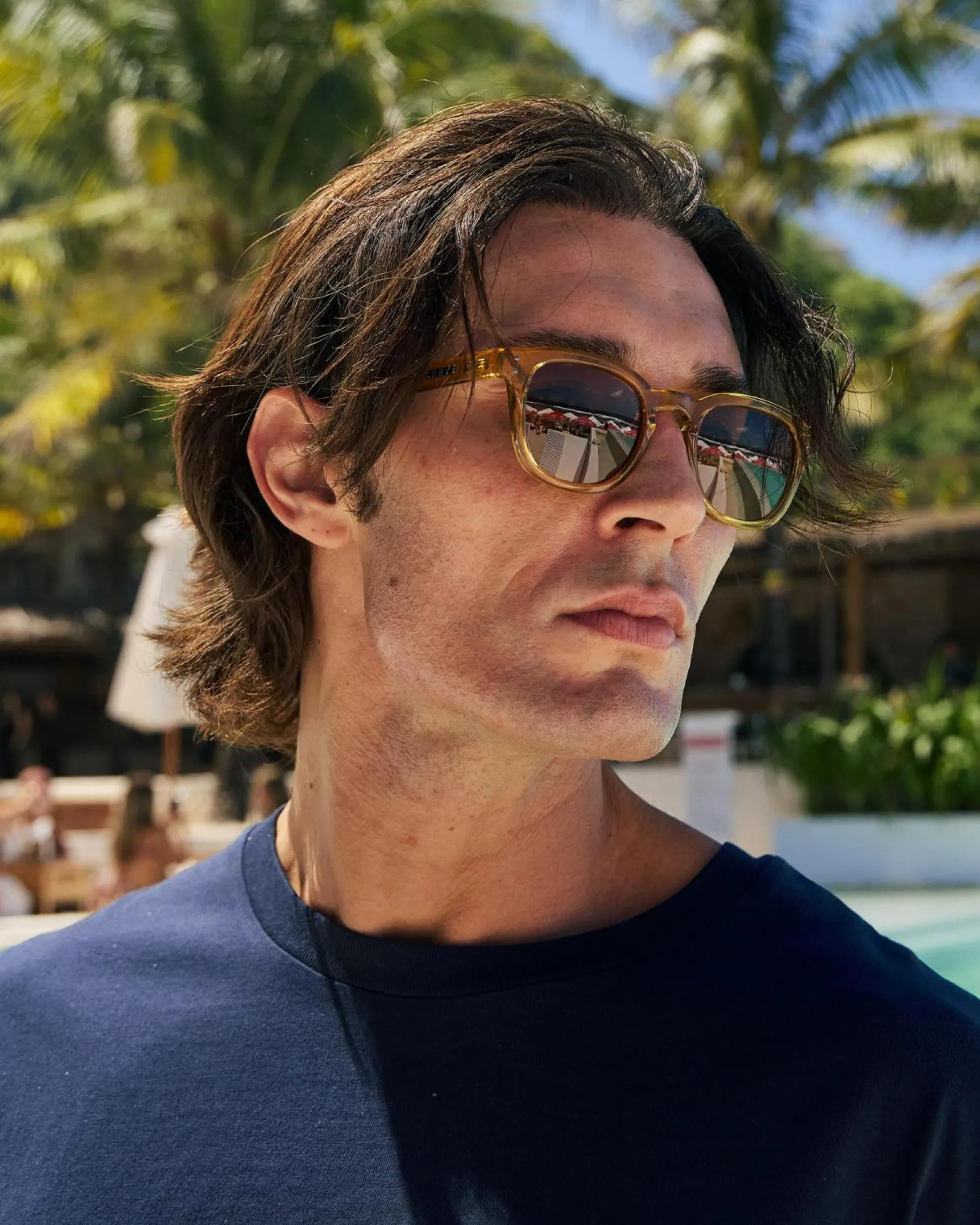 Sunglasses*Carve Havana Polarised Sunglasses Clear Honey