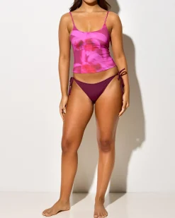 Bikinis*Kaiami Haven Tankini Top Merlot