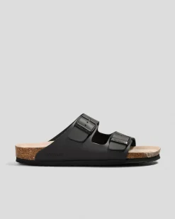 Discount Hawaii Oiled Leather Sandals Slides