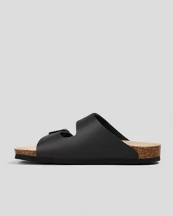 Discount Hawaii Oiled Leather Sandals Slides