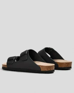 Discount Hawaii Oiled Leather Sandals Slides