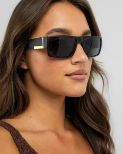 Sunglasses*Indie Eyewear Hawthorn Sunglasses M Black/black