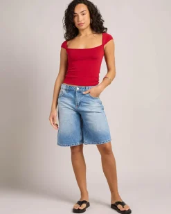 Tops*Mooloola Haylee Top Berry