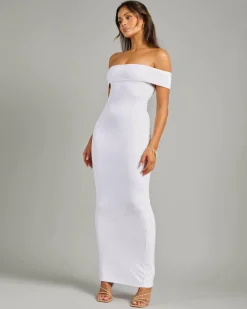 Dresses*Ava And Ever Hazy Maxi Dress White