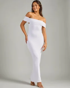 Dresses*Ava And Ever Hazy Maxi Dress White