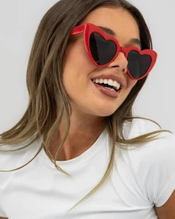New Hearts Sunglasses Women Sunglasses