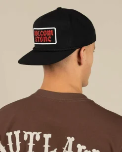 Headwear*Volcom Heavy Tone Snapback Cap Black