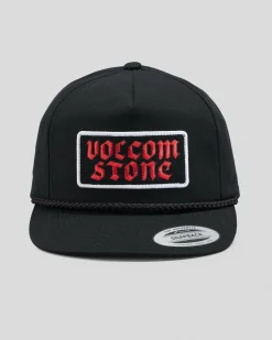 Headwear*Volcom Heavy Tone Snapback Cap Black