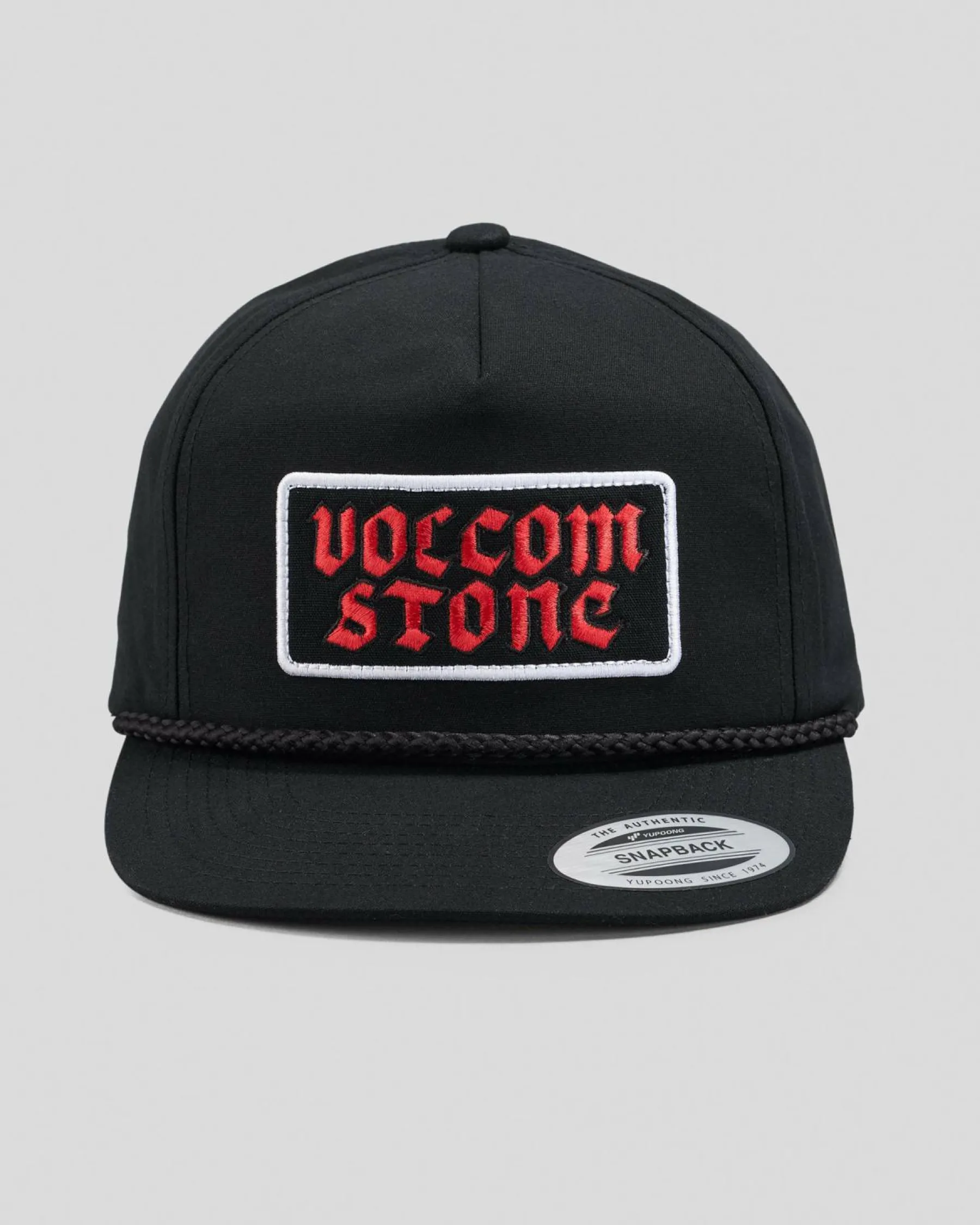 Headwear*Volcom Heavy Tone Snapback Cap Black