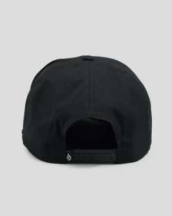 Headwear*Volcom Heavy Tone Snapback Cap Black