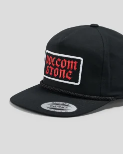 Headwear*Volcom Heavy Tone Snapback Cap Black