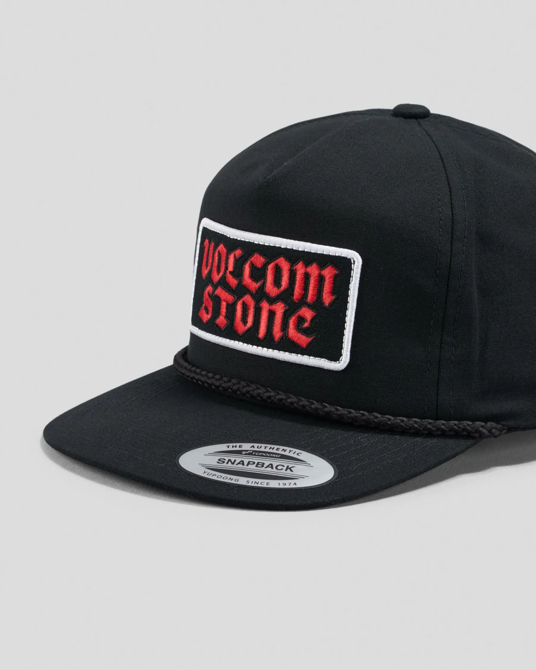 Headwear*Volcom Heavy Tone Snapback Cap Black