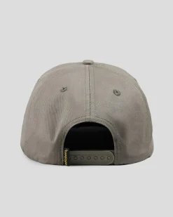 Headwear*Antihero Hecho Por Skate Snapback Cap Grey