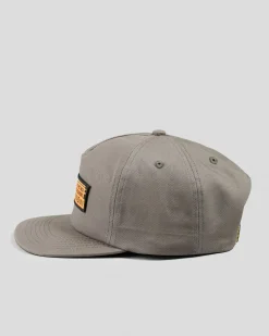 Headwear*Antihero Hecho Por Skate Snapback Cap Grey
