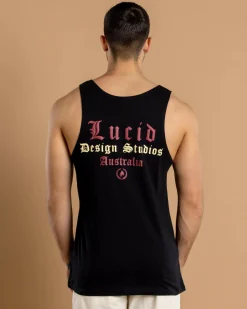 Tops & T-Shirts*Lucid Hellion Singlet Black