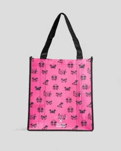 Bags*City Beach Helmsman Eco Bag Pink/black